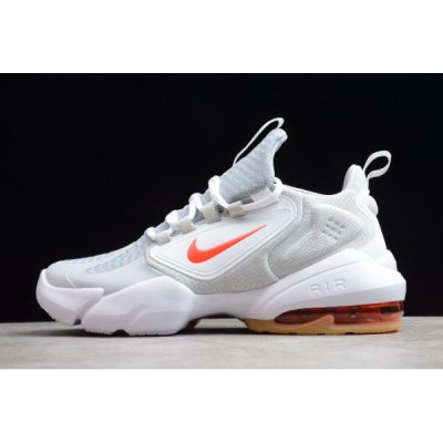 Nike Erkek Air Max Alpha Savage Wolf Gri / Kırmızı Koşu Ayakkabısı Türkiye - 86159I8E